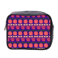 Vector Flower Floral Mini Toiletries Bag (two Sides) by Vaneshart