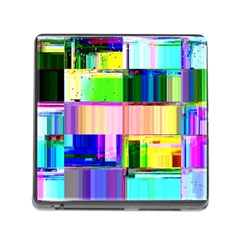 Glitch Art Abstract Memory Card Reader (square 5 Slot) by Vaneshart