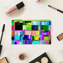 Glitch Art Abstract Cosmetic Bag (xs) by Vaneshart