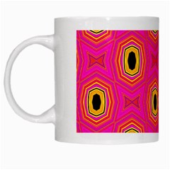 Abstract Clutter White Mugs by Vaneshart