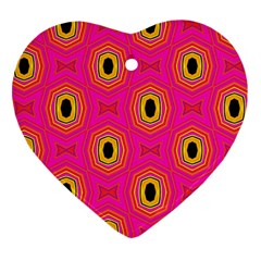 Abstract Clutter Heart Ornament (two Sides) by Vaneshart