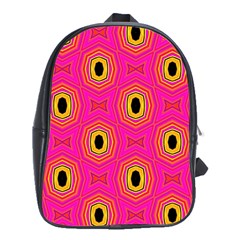 Abstract Clutter School Bag (xl) by Vaneshart