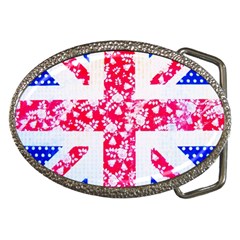 British Flag Abstract Belt Buckles by Vaneshart