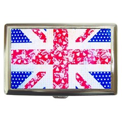 British Flag Abstract Cigarette Money Case by Vaneshart