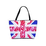 British Flag Abstract Classic Shoulder Handbag Back