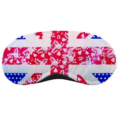 British Flag Abstract Sleeping Mask by Vaneshart