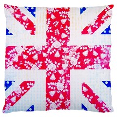 British Flag Abstract Standard Flano Cushion Case (one Side) by Vaneshart