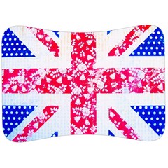 British Flag Abstract Velour Seat Head Rest Cushion