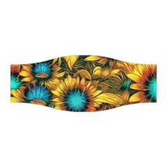 Floral Pattern Background Stretchable Headband by Vaneshart