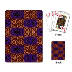 Abstract Clutter Pattern Vintage Playing Cards Single Design (Rectangle)