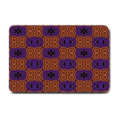 Abstract Clutter Pattern Vintage Small Doormat  by Vaneshart