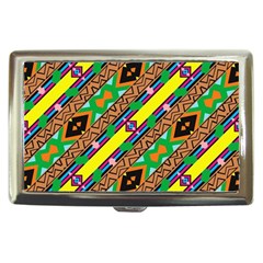 Diagonal Stripes                                            Cigarette Money Case by LalyLauraFLM