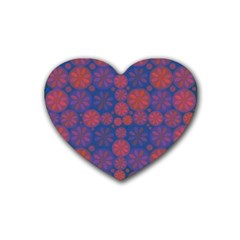 Zappwaits September Rubber Coaster (heart)  by zappwaits