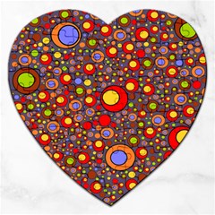 Zappwaits Pop Jigsaw Puzzle (heart) by zappwaits