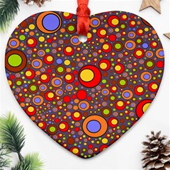 Zappwaits Pop Heart Ornament (two Sides) by zappwaits