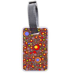 Zappwaits Pop Luggage Tag (one Side) by zappwaits