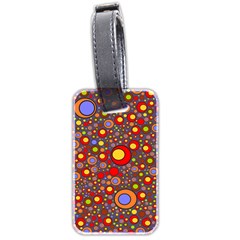 Zappwaits Pop Luggage Tag (two Sides) by zappwaits