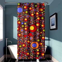 Zappwaits Pop Shower Curtain 36  X 72  (stall)  by zappwaits