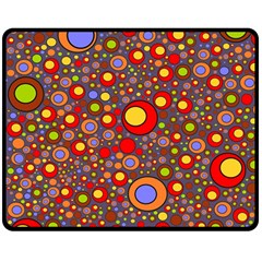 Zappwaits Pop Double Sided Fleece Blanket (medium)  by zappwaits