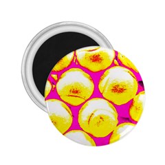 Pop Art Tennis Balls 2 25  Magnets by essentialimage