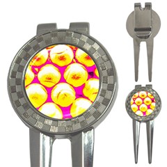 Pop Art Tennis Balls 3-in-1 Golf Divots by essentialimage