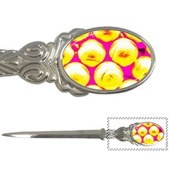 Pop Art Tennis Balls Letter Opener by essentialimage