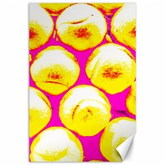 Pop Art Tennis Balls Canvas 24  X 36  by essentialimage