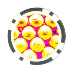 Pop Art Tennis Balls Poker Chip Card Guard by essentialimage