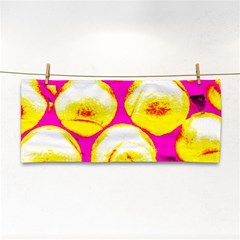 Pop Art Tennis Balls Hand Towel by essentialimage