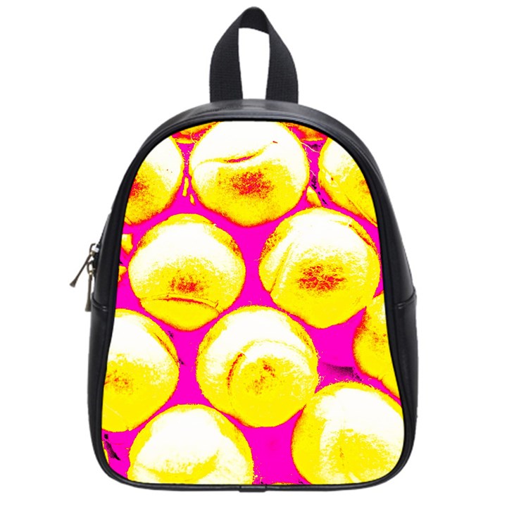 Pop Art Tennis Balls School Bag (Small)