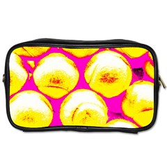 Pop Art Tennis Balls Toiletries Bag (one Side) by essentialimage