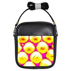 Pop Art Tennis Balls Girls Sling Bag