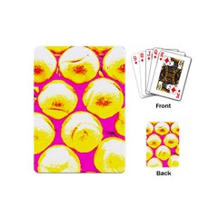 Pop Art Tennis Balls Playing Cards Single Design (mini) by essentialimage