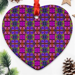 Abstract 21 Heart Ornament (two Sides) by ArtworkByPatrick