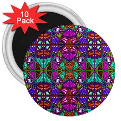 Abstract 21 1 3  Magnets (10 Pack)  by ArtworkByPatrick