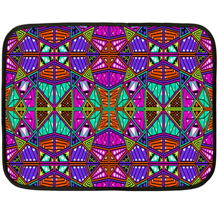 Abstract 21 1 Fleece Blanket (Mini)