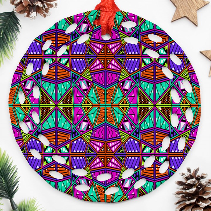 Abstract 21 1 Ornament (Round Filigree)