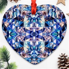 Abstract 22 Heart Ornament (two Sides) by ArtworkByPatrick