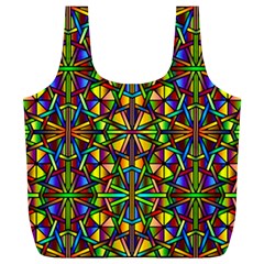 Abstract 24 Full Print Recycle Bag (xl) by ArtworkByPatrick