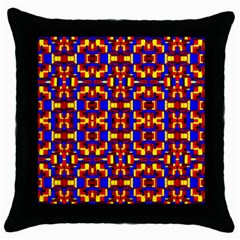 Abstract 25 Throw Pillow Case (black) by ArtworkByPatrick