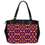 Abstract 25 Oversize Office Handbag (2 Sides) Back