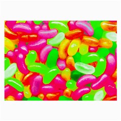 Vibrant Jelly Bean Candy Large Glasses Cloth