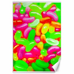 Vibrant Jelly Bean Candy Canvas 24  X 36  by essentialimage