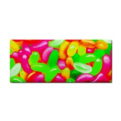 Vibrant Jelly Bean Candy Hand Towel by essentialimage