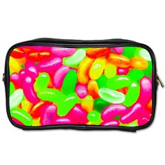 Vibrant Jelly Bean Candy Toiletries Bag (one Side) by essentialimage