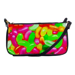 Vibrant Jelly Bean Candy Shoulder Clutch Bag by essentialimage