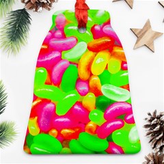 Vibrant Jelly Bean Candy Ornament (bell) by essentialimage