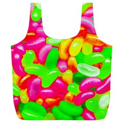 Vibrant Jelly Bean Candy Full Print Recycle Bag (xl) by essentialimage