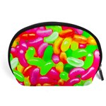 Vibrant Jelly Bean Candy Accessory Pouch (Large) Front