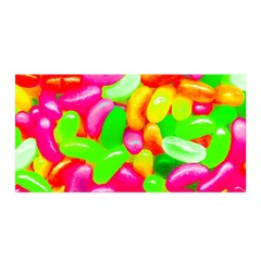 Vibrant Jelly Bean Candy Satin Wrap by essentialimage